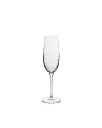 Luigi Bormioli Aero Champagneglas 23,5 cl. 6 stk.